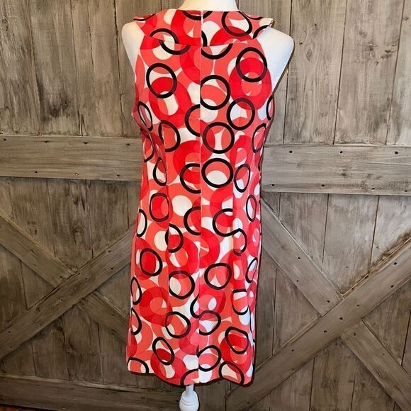Kim Rodgers Circle Geometric Dress Petite - Picture 2 of 9